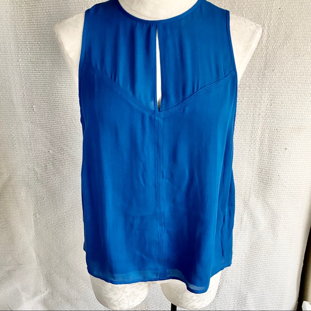 A.L.C. M Silk Faux Bustier Layered Sleeveless Top